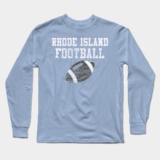 Vintage Rhode Island Football Long Sleeve T-Shirt